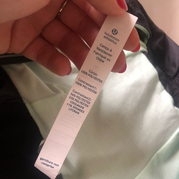 Lululemon Grey/Light Mint Zip-Up hoodie - Picture 3 of 8